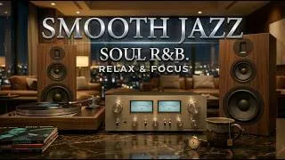 Thumbnail: Smooth Jazz & Soul R&B 24/7 – Midnight Jazz Lounge | Relaxing Instrumental Vibes
