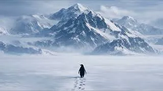 Thumbnail: The Nihilist Penguin 🐧 2 Hours of Dark Winter Lofi & Ambient (Deep Focus)