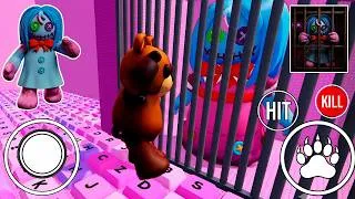 Thumbnail: I PLAYED ADMIN TEDDY BEAR AND DESTROYED DOLL!? - (+1 Speed Keyboard Escape) | ROBLOX