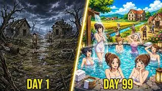 Thumbnail: Exiled to Worst Territory... But He Builds CIVILIZATION With Clean Water and Toilets From Nothing