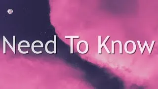 Thumbnail: Doja Cat - Need To Know Lyrics