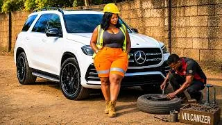 Thumbnail: How The Curvy Billionaire Lady Fell Deeply In Love With The Vulcanizer That She On Site - NG Movies