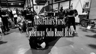 Thumbnail: The bridge between two worlds| Australia’s first Speedway Solo Road Bike| the GM500