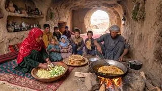 Thumbnail: Surviving in a Cave Home Carved Into the Mountain | A Family's Real Life & Cooking on Fire