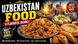 Thumbnail: The Best Uzbek Food You Must Try | Ultimate Street Food Tour