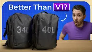 Thumbnail: Tortuga Travel Backpack Pro 34L + 40L Review (3 key differences)