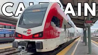 Thumbnail: California Train Ride in Silicon Valley | Caltrain