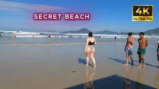 Thumbnail: ⭐ Big Beach 🇧🇷 🌊: The Secret Spot 99% of Tourists Miss 😱🌴 | 50 Min Walk [4K HDR 60fps]
