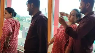 Thumbnail: Husband wife romantic vlogs ❤ husband wife masti vlog #trending #love #romantic #relationship 