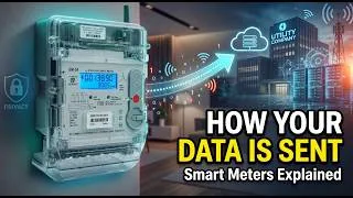 Thumbnail: How smart meter sends your Data? | Smart meter explained