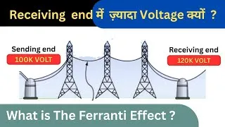 Thumbnail: 🔌Why Voltage Increases at the Receiving End? | Ferranti Effect: Impact & Ways to Reduce It