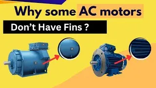 Thumbnail: Why some AC motor don't have Fins ? | Air Cooling vs. Liquid Cooling in Motors