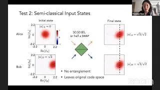 Thumbnail: Programmable interactions between multi‐photon bosonic qubits (Yvonne Gao)
