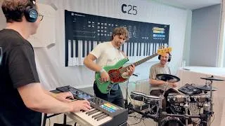 Thumbnail: The new NONLINEAR LABS C25 presented by Tim Sund at Superbooth 2026.