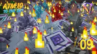 Thumbnail: 09 -- ATM10 -- To The Sky -- Lava, Circuits, Time, Geores, and Brutalist Hiccups