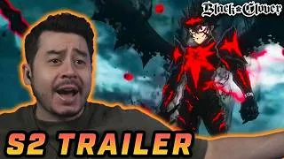 Thumbnail: ASTA'S NEW LOOK I PEAK!!! Black Clover Season 2 Trailer Reaction & Breakdown