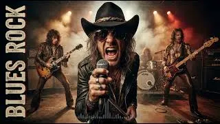Thumbnail: AC/DC, ZZ Top, Stevie Ray Vaughan – Blues Rock Energy \& Heavy Guitar Legends