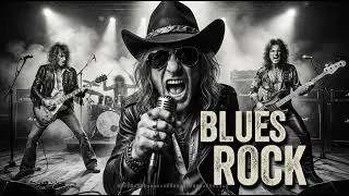Thumbnail: AC/DC, ZZ Top, Stevie Ray Vaughan – Blues Rock Energy \& Heavy Guitar Legends