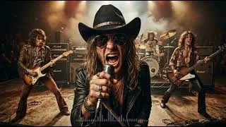 Thumbnail: AC/DC, ZZ Top, Stevie Ray Vaughan – Blues Rock Energy \& Heavy Guitar Legends