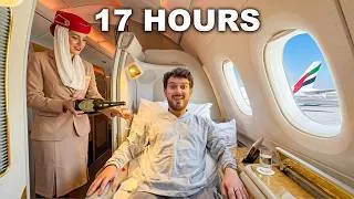 Thumbnail: World's Longest First Class Flight (Emirates A380)