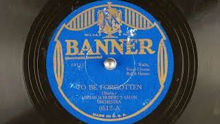 Thumbnail: Adrian Schubert's Salon Orchestra - To Be Forgotten