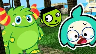 Thumbnail: CRAZY Budge Studios, PBS Kids, and HOGI SUPER ATTACK CHASE In Paradise Resort | Gmod Nextbots