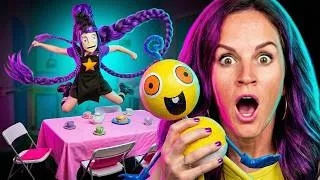 Thumbnail: Surviving Poppy Playtime Ch. 5 Lily Lovebraids Dollhouse In Real Life with The Noob Family