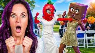 Thumbnail: Strawberto and Chocolatina...The Wedding Secret In Real Life!