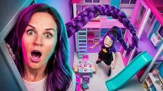 Thumbnail: The Noob Family Traps Lily Lovebraids in a Secret Room- Poppy Playtime Ch. 5 In Real Life!