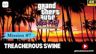 Thumbnail: GTA Vice City | Mission 7 - Treacherous Swine | PS5 4K 60FPS Walkthrough