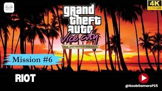 Thumbnail: GTA Vice City | Mission 6 - Riot | PS5 4K 60FPS Walkthrough