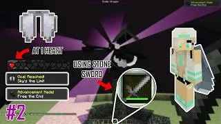 Thumbnail: Beating ENDER DRAGON and Getting ELYTRA in Minecraft! Minecraft Survival #2