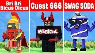 Thumbnail: I Built The Most DANGEROUS Roblox Characters in Minecraft! 😱