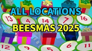 Thumbnail: All Present Locations In Bee Swarm Simulator Beesmas 2025