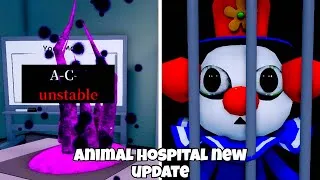 Thumbnail: Roblox ANIMAL HOSPITAL NEW UPDATE: Second Floor & Clown (Showcase)