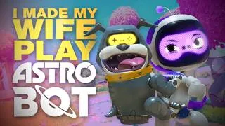 Thumbnail: I Made My Wife Play Astro Bot