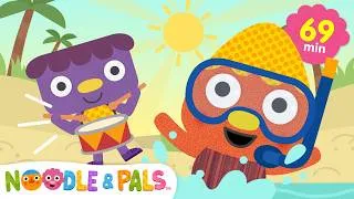 Thumbnail: Mr. Golden Sun + More | Super Simple Songs for Summer! | Noodle & Pals