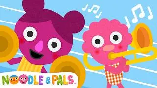 Thumbnail: When The Band Comes Marching In | Fun Instruments Song for Kids | Noodle & Pals