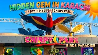 Thumbnail: CHIRPY PARK 😲🦜BAHRIA TOWN  🪴🕊️Birds Paradise ✨#trending #bahriatown #vlog@Creative_Kiswa 