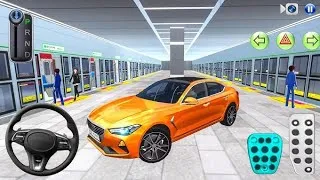 Thumbnail: New Genesis G70 Car Goto New Metro 🚇 station _3D Driving Class_Ultra Graphics For Mobile Game 🎮