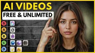 Thumbnail: I Tested All FREE & UNLIMITED AI Video Generators. Here's the Best Ones.