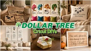 Thumbnail: 8 DOLLAR TREE + Cricut DIYs That Look INCREDIBLY EXPENSIVE 