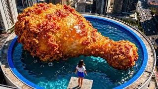 Thumbnail: Which Crazy Pool Would You Dive Into?🏊‍♀️🤯 | Ultimate Oddly Satisfying AI ASMR Pt.3