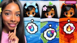 Thumbnail: TRIPLET SISTERS HAVE AN ELEMANTAL SLEEPOVER ⭐ (Life Together RP)