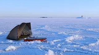Thumbnail: Was it a Mistake to Camp Out on The Ice? (-25C) Overnight On The Frozen Sea