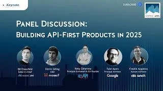 Thumbnail: Building API First products in 2025 Panel