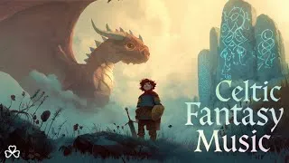 Thumbnail: „Fantasy Warrior“ 🐉 – Celtic Folk Music | Epic Song