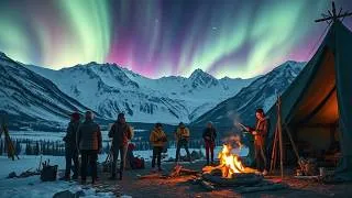 Thumbnail: Calming Nordic Folk for Stargazing with Friends | Night Camp