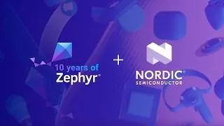 Thumbnail: The fastest growing embedded platform – this is how Nordic has supported  Zephyr RTOS for 10 years