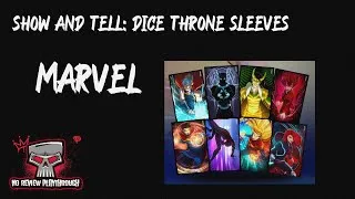 Thumbnail: Episode 13-Show and Tell-Dice Throne Sleeves-Marvel